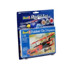 REVELL Maketa model set Fokker DR. 1 Triplt 5006 REVELL Maketa model set Fokker DR. 1 Triplt 5006