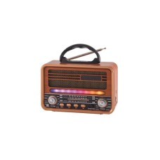 RGB Prenosni retro Bluetooth radio 7068BT