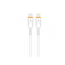 S-LINK USB-C na Lightning kabl, 1m (Bela) SW-C115, 17724 S-LINK USB-C na Lightning kabl, 1m (Bela) SW-C115, 17724