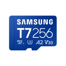 SAMSUNG MicroSD 256GB, T7, UHS-I U3 V30 A2, za 4K i FHD snimanje (MB-MB256T/WW) SAMSUNG MicroSD 256GB, T7, UHS-I U3 V30 A2, za 4K i FHD snimanje (MB-MB256T/WW)