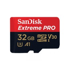 SANDISK Extreme Pro® microSDHC 32GB UHS-I U3 + adapter - SDSQXCG-032G-GN6MA SANDISK Extreme Pro® microSDHC 32GB UHS-I U3 + adapter - SDSQXCG-032G-GN6MA