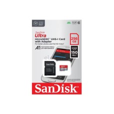 SANDISK Micro SDXC 256GB Ultra, SDSQUAC-256G-GN6MA + Adapter SANDISK Micro SDXC 256GB Ultra, SDSQUAC-256G-GN6MA + Adapter