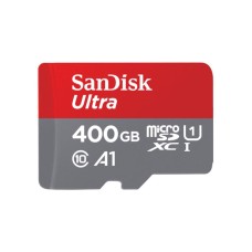 SANDISK SDXC 400GB Ultra Android Mic.100MB/s A1Class10 UHS-I +Adap. SANDISK SDXC 400GB Ultra Android Mic.100MB/s A1Class10 UHS-I +Adap.