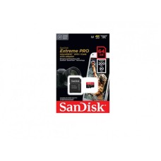 SANDISK SDXC 64GB Micro Extreme Pro 200MB/s A2 C10 V30 UHS-I US+Ad SANDISK SDXC 64GB Micro Extreme Pro 200MB/s A2 C10 V30 UHS-I US+Ad