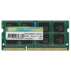 SILICON POWER 8GB DDR3 SODIMM 1600Hz SP008GBSTU160N02