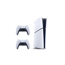 SONY Konzola PlayStation 5 - 825GB Slim - Digital Edition + Dualsense White