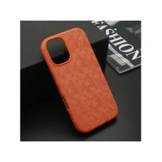 SUPERIOR WOVEN TOUCH MagSafe Futrola za iPhone 17 (6.3) narandžasta SUPERIOR WOVEN TOUCH MagSafe Futrola za iPhone 17 (6.3) narandžasta
