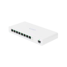 UBIQUITI Switch (8) GbE RJ45 ports with 27V passive PoE output,1 SFP port