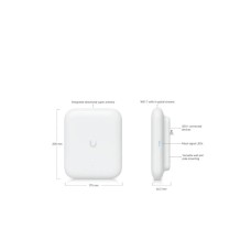 UBIQUITI UniFi WiFi 7 Access Point U7 Pro Outdoor UBIQUITI UniFi WiFi 7 Access Point U7 Pro Outdoor