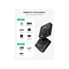 VELTEH HDMI Swich/Spliter 1/2 4k 60Hz CM217 50966 VELTEH HDMI Swich/Spliter 1/2 4k 60Hz CM217 50966