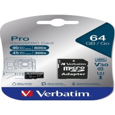 VERBATIM Verbatim Micro SDXC 64GB (47042)