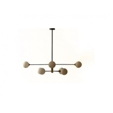VESTA 393 LUSTER 8*G9 MESING+CRNA VESTA 393 LUSTER 8*G9 MESING+CRNA