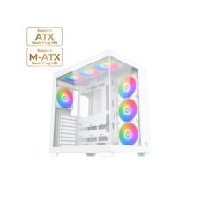 XIGMATEK Aqua V Air Arctic ARGB Gaming White midi kuciste XIGMATEK Aqua V Air Arctic ARGB Gaming White midi kuciste