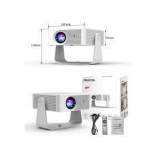 ZEUS Projektor N8 HD 1280X720/LED LCD/4700 LUM(170 ANSI)/WiFi/mirac/HDMI/USB/zvuč/Andr 11 ZEUS Projektor N8 HD 1280X720/LED LCD/4700 LUM(170 ANSI)/WiFi/mirac/HDMI/USB/zvuč/Andr 11