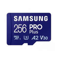 SAMSUNG PRO PLUS MicroSDXC 256GB U3 + SD Adapter (MB-MD256SA)