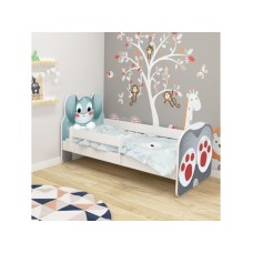 ACMA VII Krevet za decu Animals White 140 x 70 cm