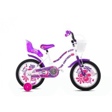 ADRIA BMX 16''HT FANTASY belo-ljubicasta