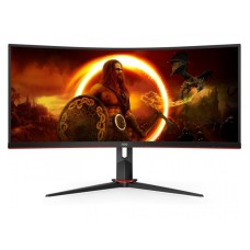 AOC CU34G2X/BK WQHD 144Hz Gaming Curved Freesync