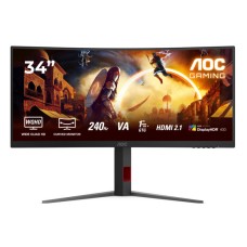 AOC CU34G4Z WQHD 3440x1440 Fast VA 240 Hz Curved Gaming Monitor AOC CU34G4Z WQHD 3440x1440 Fast VA 240 Hz Curved Gaming Monitor