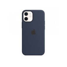 APPLE IPhone 12/12 Pro Silicone Case with MagSafe Deep Navy (mhl43zm/a)