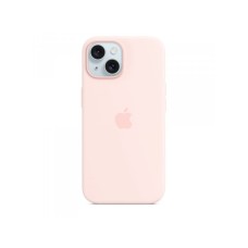 APPLE IPhone 15 Silicone Case with MagSafe - Pink ( mwn93zm/a )