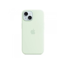 APPLE IPhone 15 Silicone Case with MagSafe - Soft Mint ( mwnc3zm/a )
