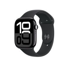 APPLE Watch S10 GPS 46mm Jet Black Alu Case with Black Sport Band - S/M (mwwp3qv/a)