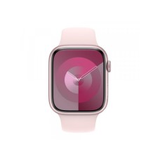 APPLE Watch S9 GPS 45mm Pink Alu Case w Light Pink Sport Band - S/M (mr9g3se/a)