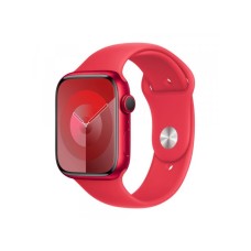 APPLE Watch S9 GPS 45mm RED Alu Case w RED Sport Band - M/L (mrxk3se/a)