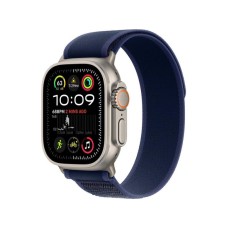 APPLE Watch Ultra2 v2 Cellular 49mm Natural Titanium Case with Blue Trail Loop - S/M (mx4j3se/a)