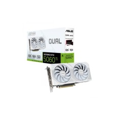 ASUS Dual GeForce RTX™ 5060 Ti 16GB GDDR7 White OC Edition DUAL-RTX5060TI-O16G-WHITE