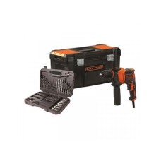 BLACK&DECKER BEH710KA80 električna udarna bušilica 710W + kofer + pribor