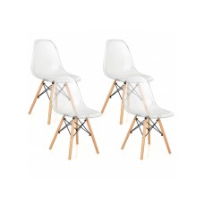 Bolzz Rimini set 4 stolice Transparent