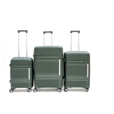 Bolzz SET KOFERA VOYAGE 3/1 Zelena boja