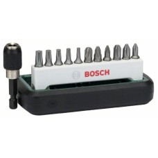 BOSCH 12-delni set bitova odvrtača Standard, mešani (PH, PZ, T) 608255993