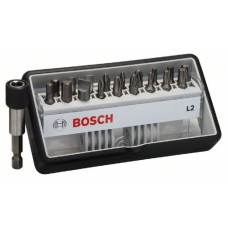 BOSCH 18+1-delni set Robust Line bitova odvrtača L ekstra tvrdi 2607002568, 25 mm, 18+1-delni BOSCH 18+1-delni set Robust Line bitova odvrtača L ekstra tvrdi 2607002568, 25 mm, 18+1-delni