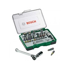 BOSCH 27-delni set bitova odvrtača i nasadnih ključeva 2607017160 BOSCH 27-delni set bitova odvrtača i nasadnih ključeva 2607017160