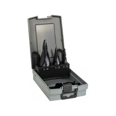 BOSCH 3-delni set stepenastih burgija HSS-AlTiN 2608588069, 4-12; 4-20; 6- 30 mm BOSCH 3-delni set stepenastih burgija HSS-AlTiN 2608588069, 4-12; 4-20; 6- 30 mm