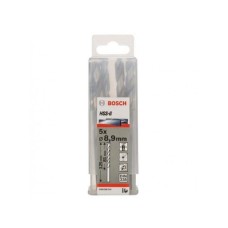 BOSCH Burgija za metal HSS-G, DIN 338 8,9 x 81 x 125 mm pakovanje od 5 komada BOSCH Burgija za metal HSS-G, DIN 338 8,9 x 81 x 125 mm pakovanje od 5 komada