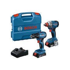 BOSCH GDX 18V-285 + GSR 185-LI + 2x2,0Ah + GAL 18V-20 + kofer Professional Kombinovani set, 06019N2123 BOSCH GDX 18V-285 + GSR 185-LI + 2x2,0Ah + GAL 18V-20 + kofer Professional Kombinovani set, 06019N2123
