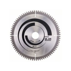 BOSCH List kružne testere Multi Material 216 x 30 x 2.5 mm. 80 BOSCH List kružne testere Multi Material 216 x 30 x 2.5 mm. 80