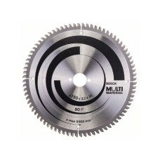 BOSCH List kružne testere Multi Material 250 x 30 x 3.2 mm. 80 BOSCH List kružne testere Multi Material 250 x 30 x 3.2 mm. 80