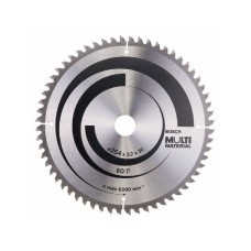 BOSCH List kružne testere Multi Material 254 x 30 x 3.2 mm. 60 BOSCH List kružne testere Multi Material 254 x 30 x 3.2 mm. 60