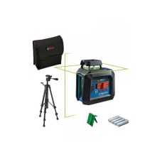 BOSCH plavi alat GLL 2-20 G samonivelišući linijski laser 360° + tašna + stativ - zeleni zrak, 0601065001 BOSCH plavi alat GLL 2-20 G samonivelišući linijski laser 360° + tašna + stativ - zeleni zrak, 0601065001