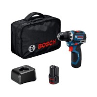 BOSCH plavi alat GSR 12V-32 akumulatorska bušilica - odvrtač, 2x2.0Ah i torba, 06019N7003 BOSCH plavi alat GSR 12V-32 akumulatorska bušilica - odvrtač, 2x2.0Ah i torba, 06019N7003