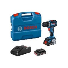 BOSCH plavi alat GSR 18V-90 C akumulatorska bušilica/odvrtač; 2x2,0 Ah + plastični kofer 06019K6020 BOSCH plavi alat GSR 18V-90 C akumulatorska bušilica/odvrtač; 2x2,0 Ah + plastični kofer 06019K6020