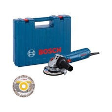 BOSCH plavi alat Mala ugaona brusilica GWS 12-125 u koferu, 125mm + dijamantska rezna ploča, 06013A6102 BOSCH plavi alat Mala ugaona brusilica GWS 12-125 u koferu, 125mm + dijamantska rezna ploča, 06013A6102