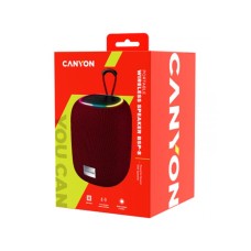 CANYON BSP-8, Bluetooth zvučnik, crveni (CNE-CBTSP8R)