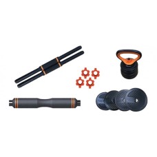 CAPRIOLO Set tegova + šipke 20kg uni CAPRIOLO Set tegova + šipke 20kg uni