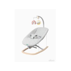 CHICCO Ležaljka Zen Zen Wave Wooden Grey